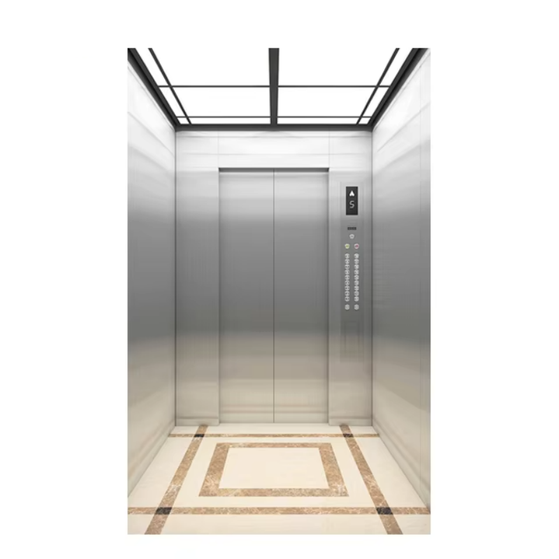 VTEP110 アセンサーは、交通量の多い建物向けの耐久性と静音性を備えた乗客用エレベーターを提供します
