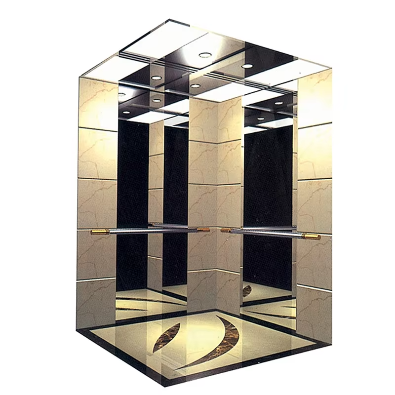 VTEP103 Elevadores Ascenses 高級アパートメント向けのエレガントな乗客用エレベーターが生活空間を向上させます