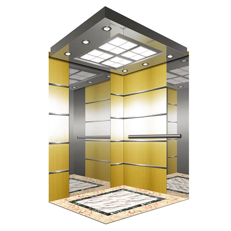 VTEP103 Elevadores Ascenses 高級アパートメント向けのエレガントな乗客用エレベーターが生活空間を向上させます