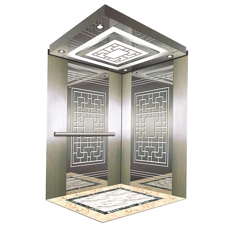 VTEP103 Elevadores Ascenses 高級アパートメント向けのエレガントな乗客用エレベーターが生活空間を向上させます