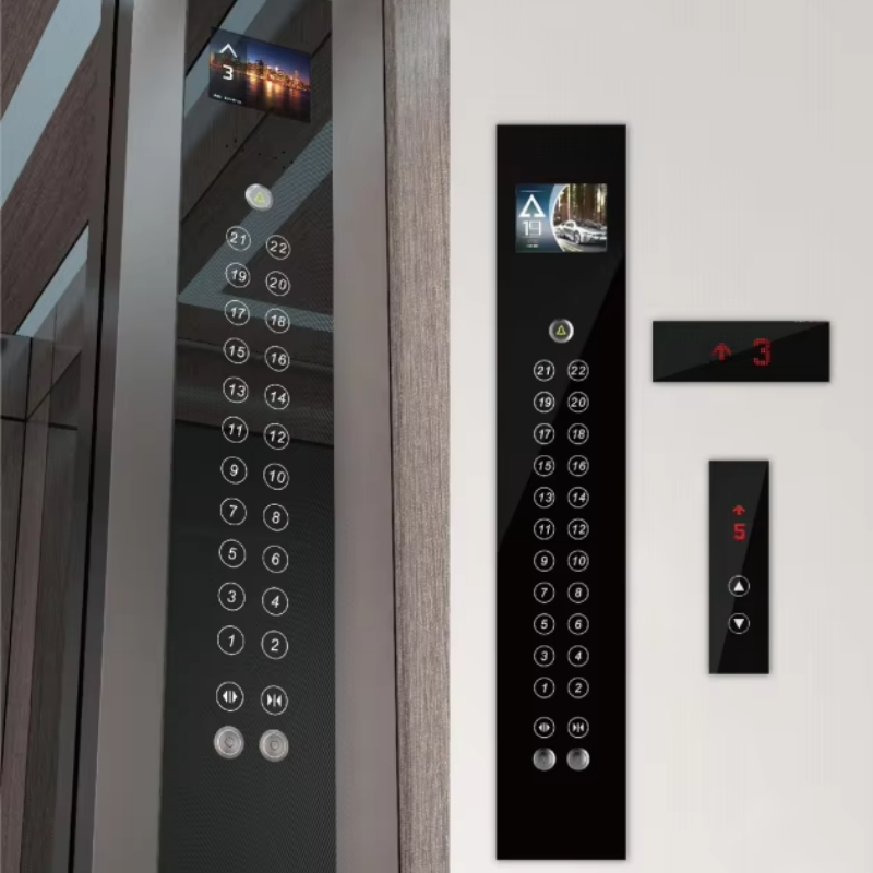 VTSP332 エレベーター部品 LED ライトが付いている正方形の押しボタン
