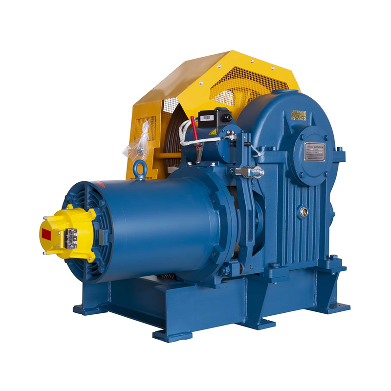 VTSP216 新製品 YJF100K 320 Kg-450 Kg エレベーター部品トーリン ドライブ エレベーター ギア付き牽引機械