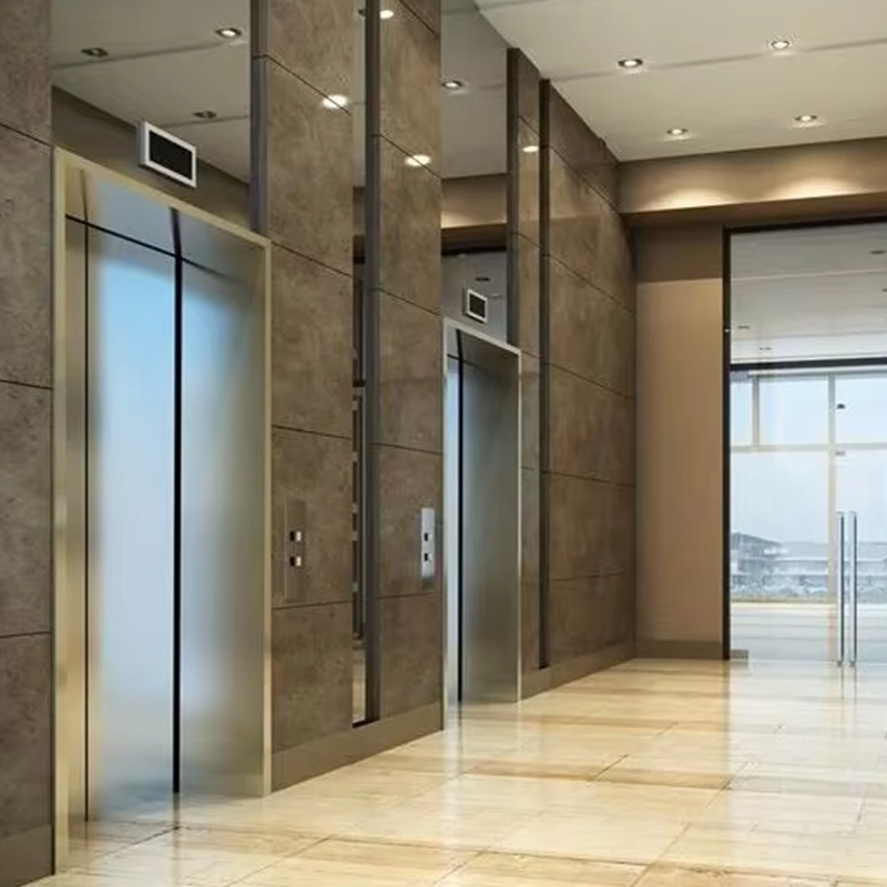 VTEP118 Elevadores 高度な旅客エレベーター ギアレス AC PVC ステンレス鋼構造 ISO90001 認定スマート機能が向上