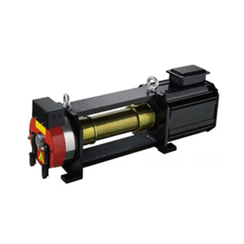 VTSP228 1350kg-2000kg ギヤードギアレス牽引機 AC1 エレベーターモーターステンレス鋼 1.00-2.00m_s オフィスビル 1 年