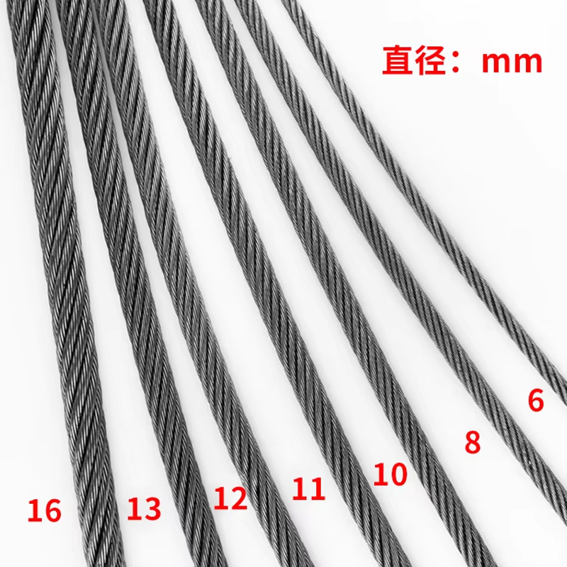 VTSP268 工場製造の最高価格 6-22mm エレベーター スチール ロープ