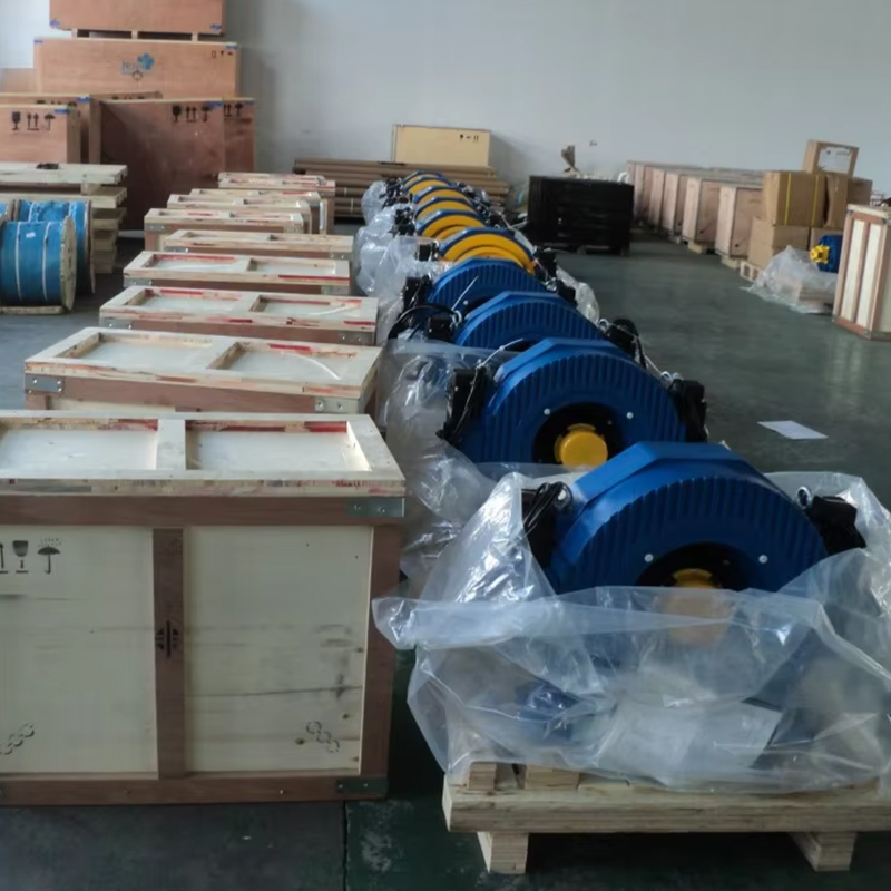 VTSP238 モンタナリ ギアレス牽引機械 MCG100 リフト モーター 320-630KGS モーター エンジン
