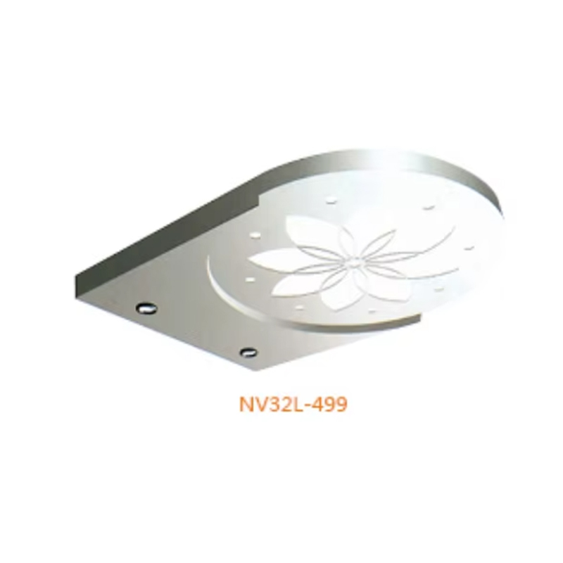 VTSP138 エレベーター近代化部品カスタマイズされたエレベーター天井 LED 照明ミラーステンレス鋼リフト天井