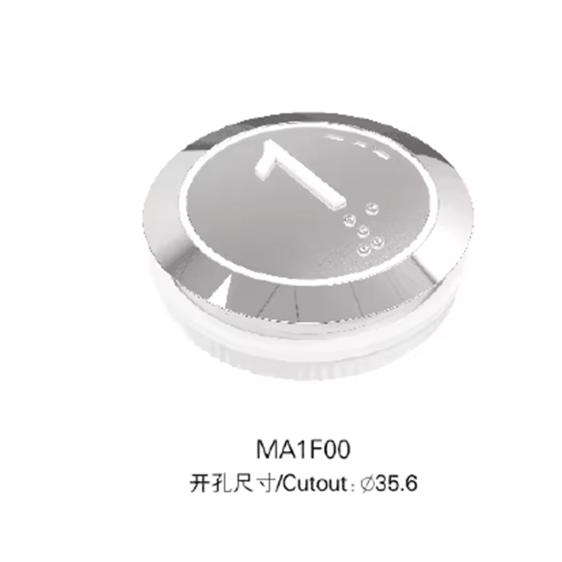 VTSP363 中国工場のオフィスビル用ステンレス鋼エレベータープッシュボタンコールボタン部品