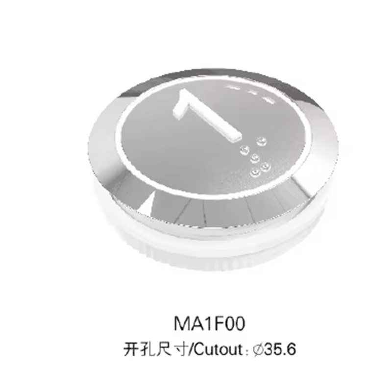 VTSP358 エレベーター COP LOP で使用される高品質エレベーター タッチレス プッシュ ボタン