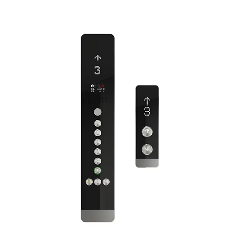 VTSP345 工場価格モダンなデザインのステンレス鋼エレベーター ドア パネル エレベーター ボタン壁に取り付けられた COP LOP