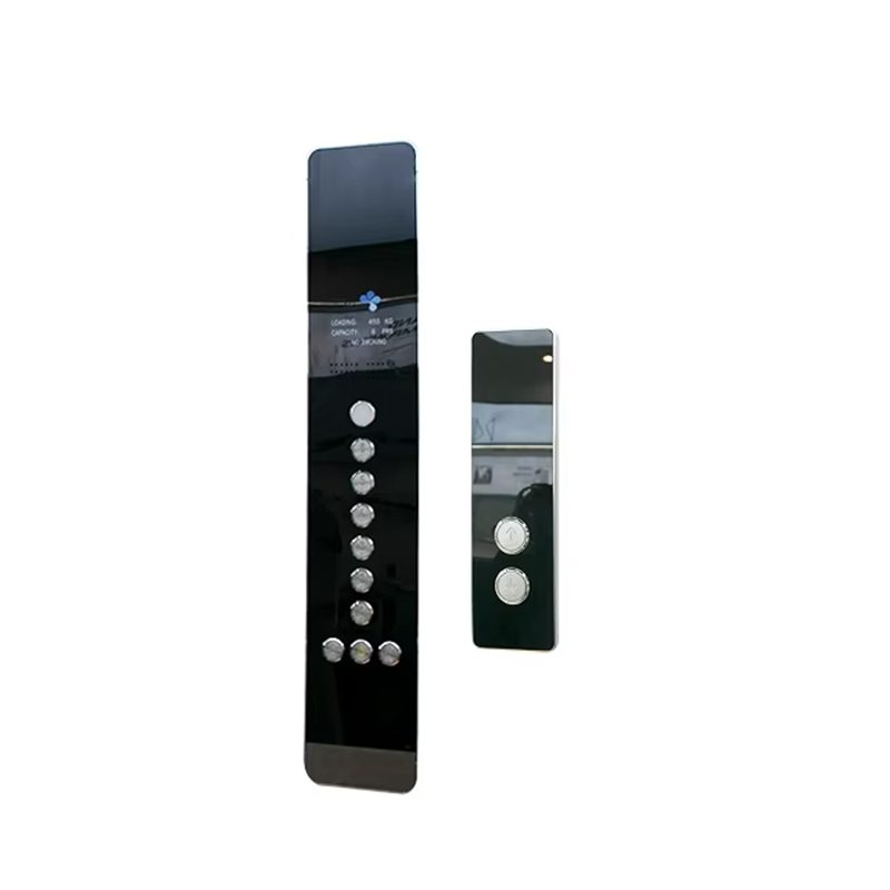 VTSP345 工場価格モダンなデザインのステンレス鋼エレベーター ドア パネル エレベーター ボタン壁に取り付けられた COP LOP