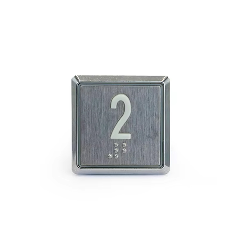 VTSP361 リフト部品エレベーター押しボタン_点字付きリフトボタン
