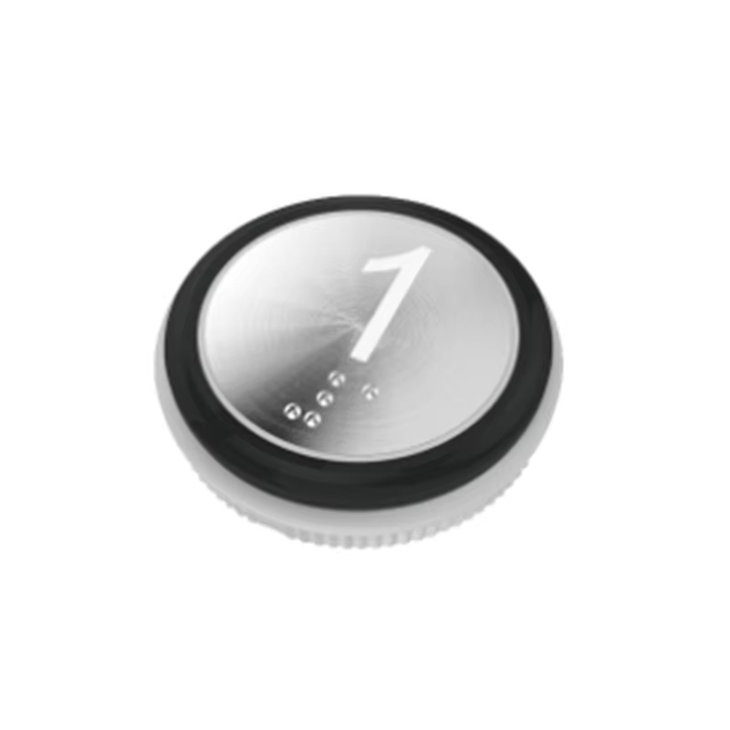 VTSP359 中国ホット販売 BST エレベーターリセット 22 ミリメートル黒プッシュ LED ステンレス鋼防水 ISO9001 認定 1 年保証モデル