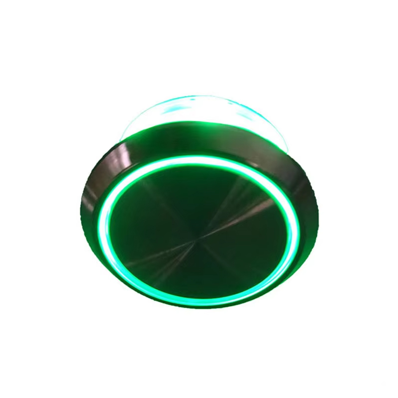 VTSP359 中国ホット販売 BST エレベーターリセット 22 ミリメートル黒プッシュ LED ステンレス鋼防水 ISO9001 認定 1 年保証モデル